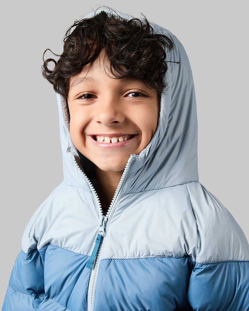 KIDS' FIXED HOOD PUFFER JACKET