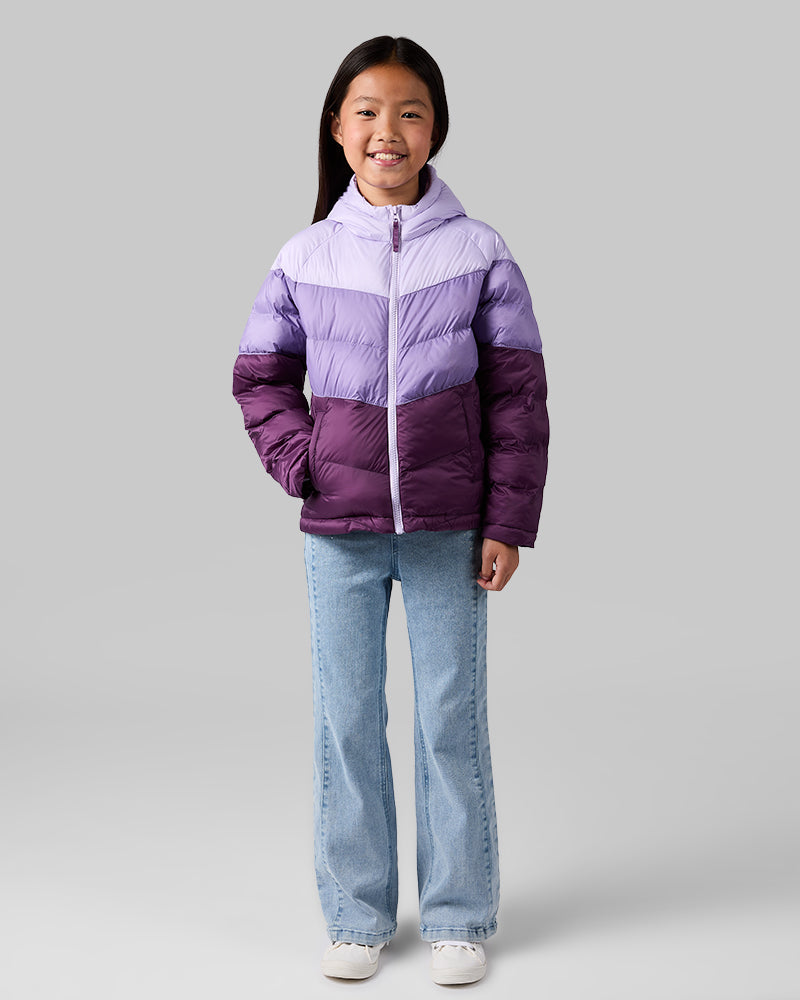 KIDS' FIXED HOOD PUFFER JACKET