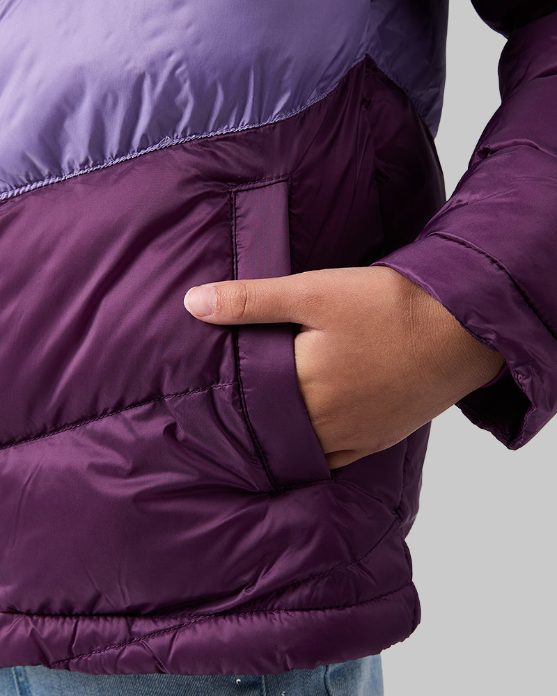 KIDS' FIXED HOOD PUFFER JACKET