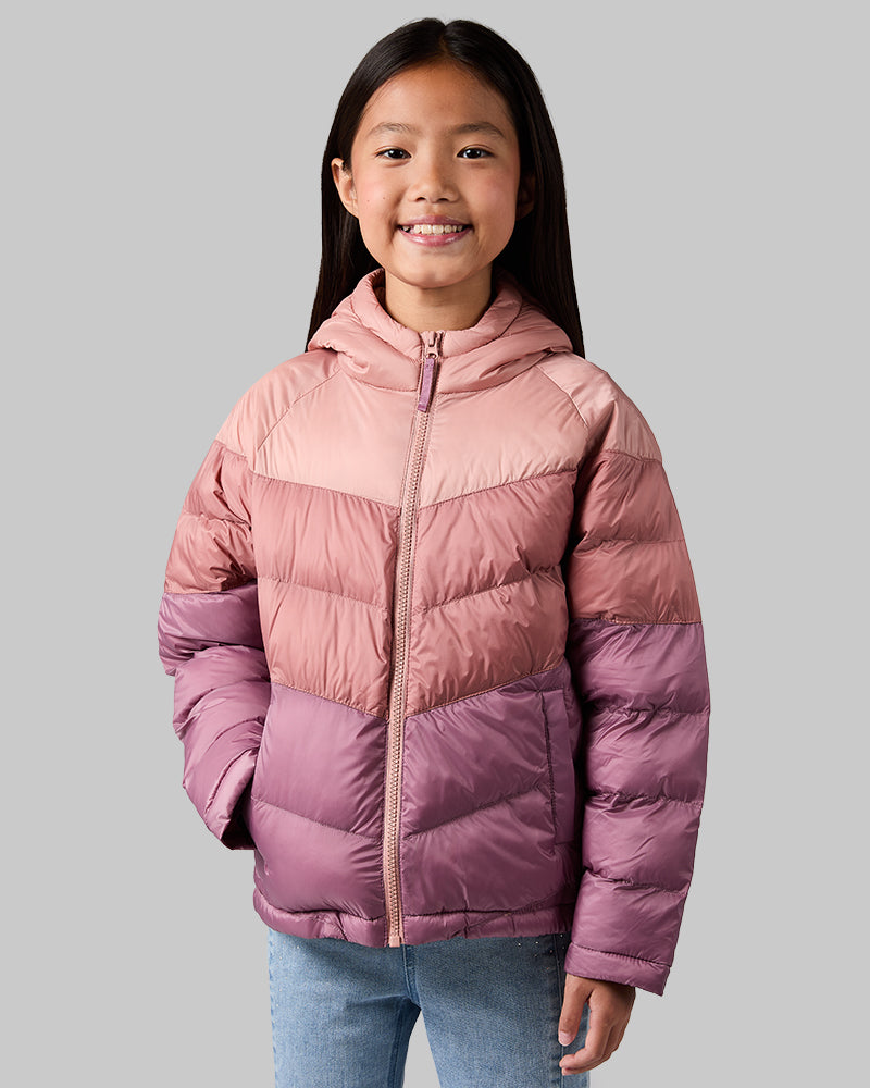 KIDS' FIXED HOOD PUFFER JACKET