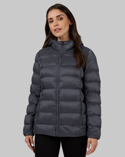 WOMEN'S LIGHTWEIGHT PACKABLE HOODED JACKET