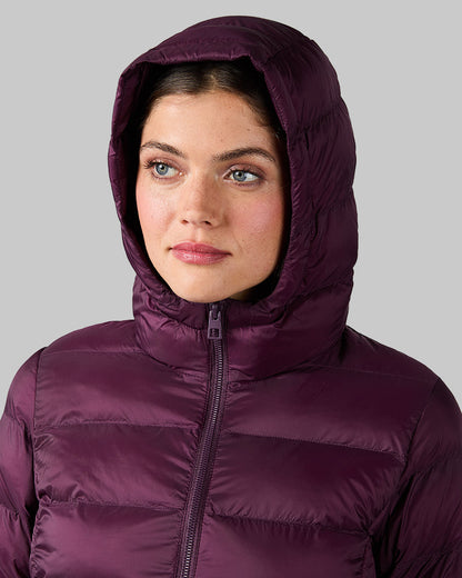 WOMEN'S LIGHTWEIGHT PACKABLE HOODED JACKET