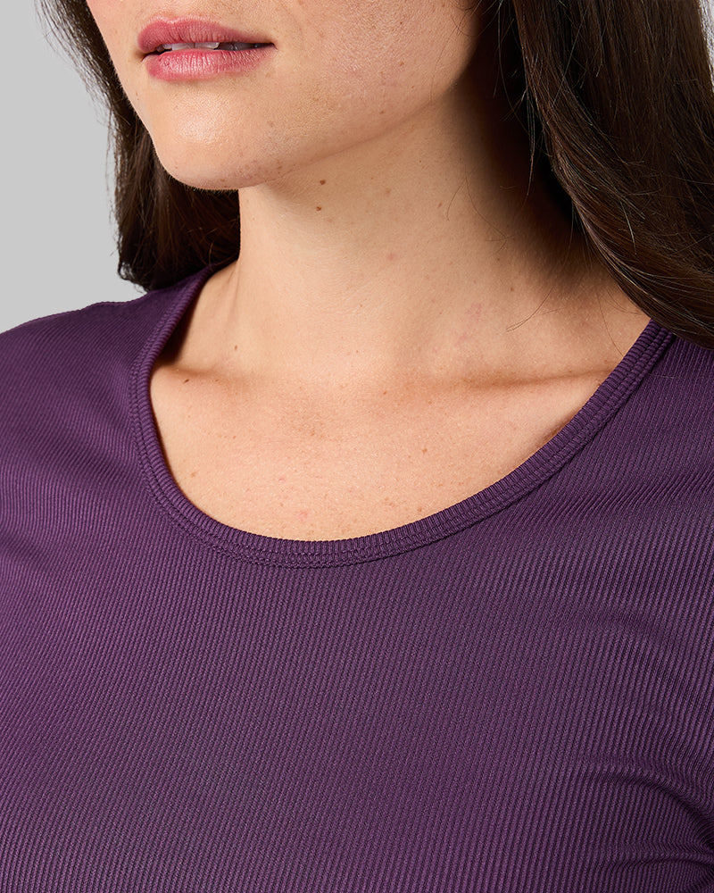 WOMEN'S SOFT RIB FITTED T-SHIRT
