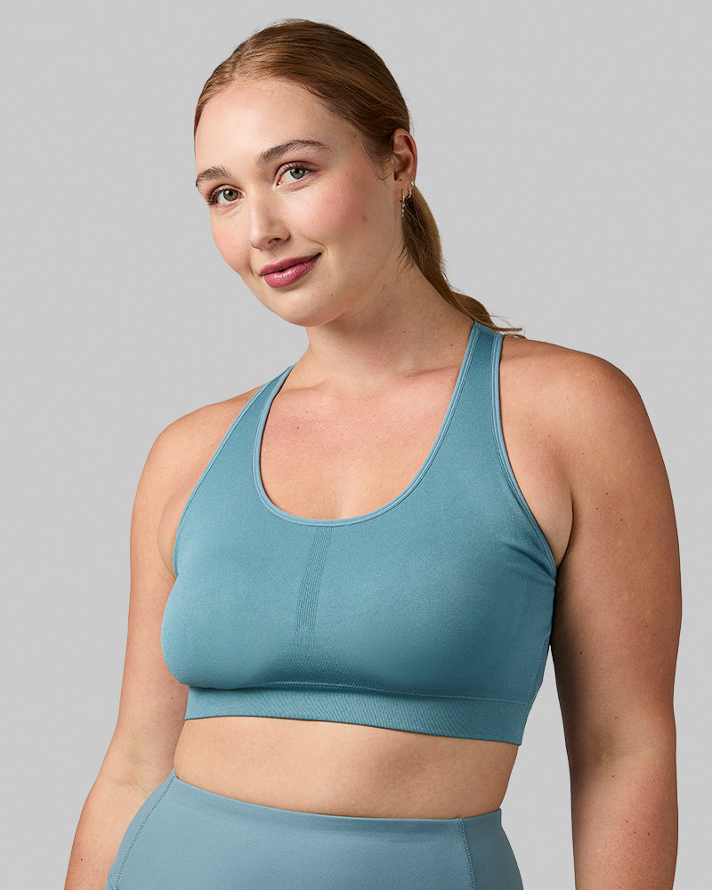 WOMEN'S SEAMLESS RACERBACK SPORTS BRA