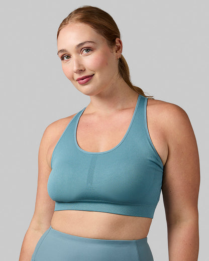 WOMEN'S SEAMLESS RACERBACK SPORTS BRA