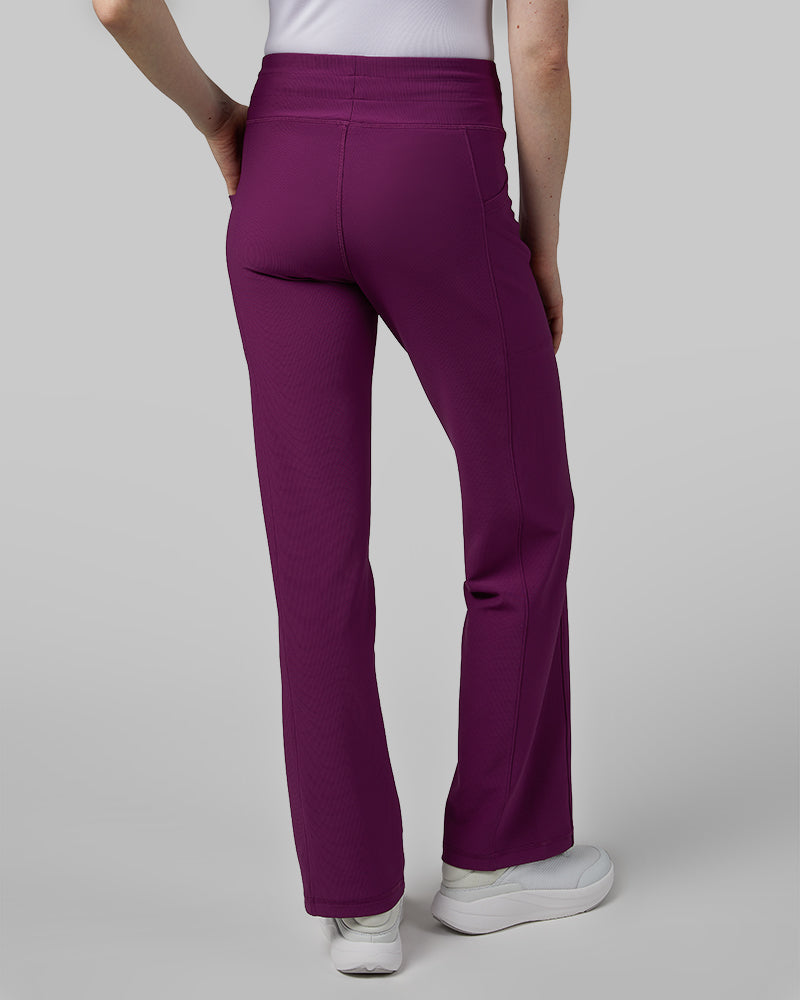 WOMEN'S HIGH-WAIST ACTIVE RIB FLARE PANT