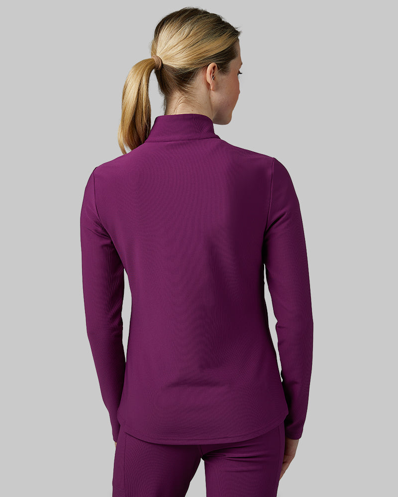 WOMEN'S ACTIVE RIB ½ ZIP TOP