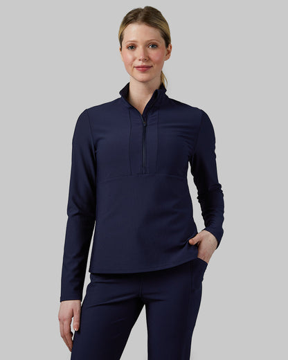 WOMEN'S ACTIVE RIB ½ ZIP TOP