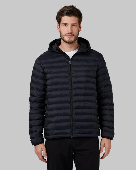 MEN'S LIGHTWEIGHT PACKABLE HOODED JACKET