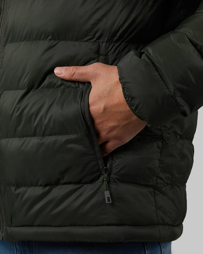 MEN'S HOODED SHERPA-LINED JACKET