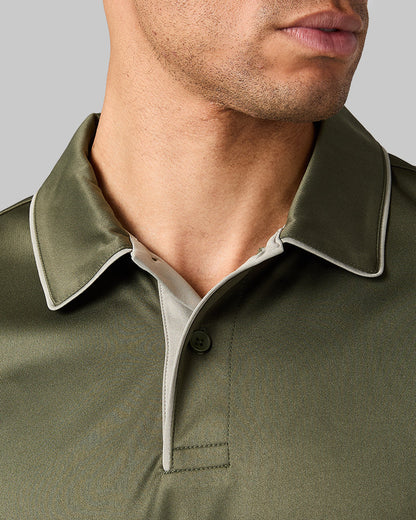 MEN'S STRETCH FLOW TIPPED POLO