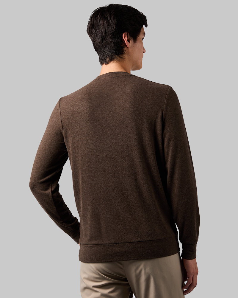 MEN'S SWEATER KNIT CREW TOP