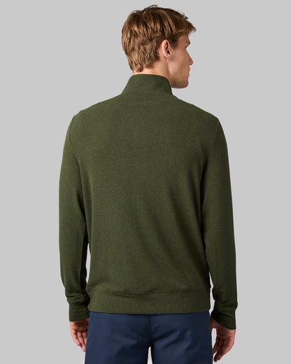 MEN'S SWEATER KNIT 1/4 ZIP TOP