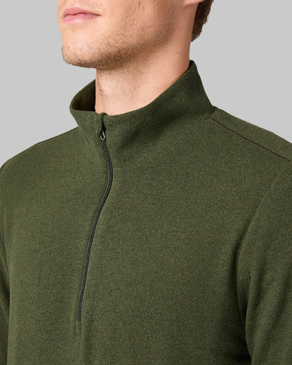MEN'S SWEATER KNIT 1/4 ZIP TOP