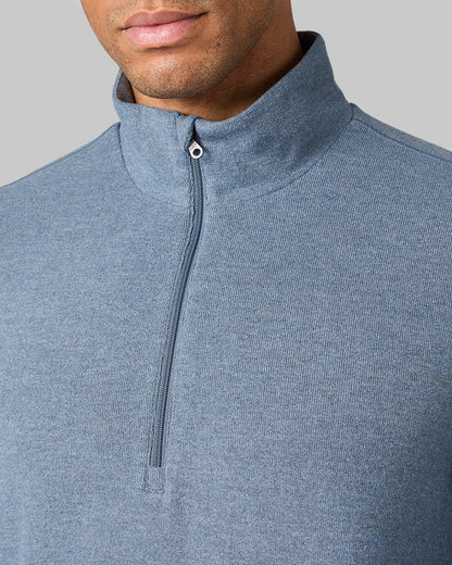 MEN'S SWEATER KNIT 1/4 ZIP TOP