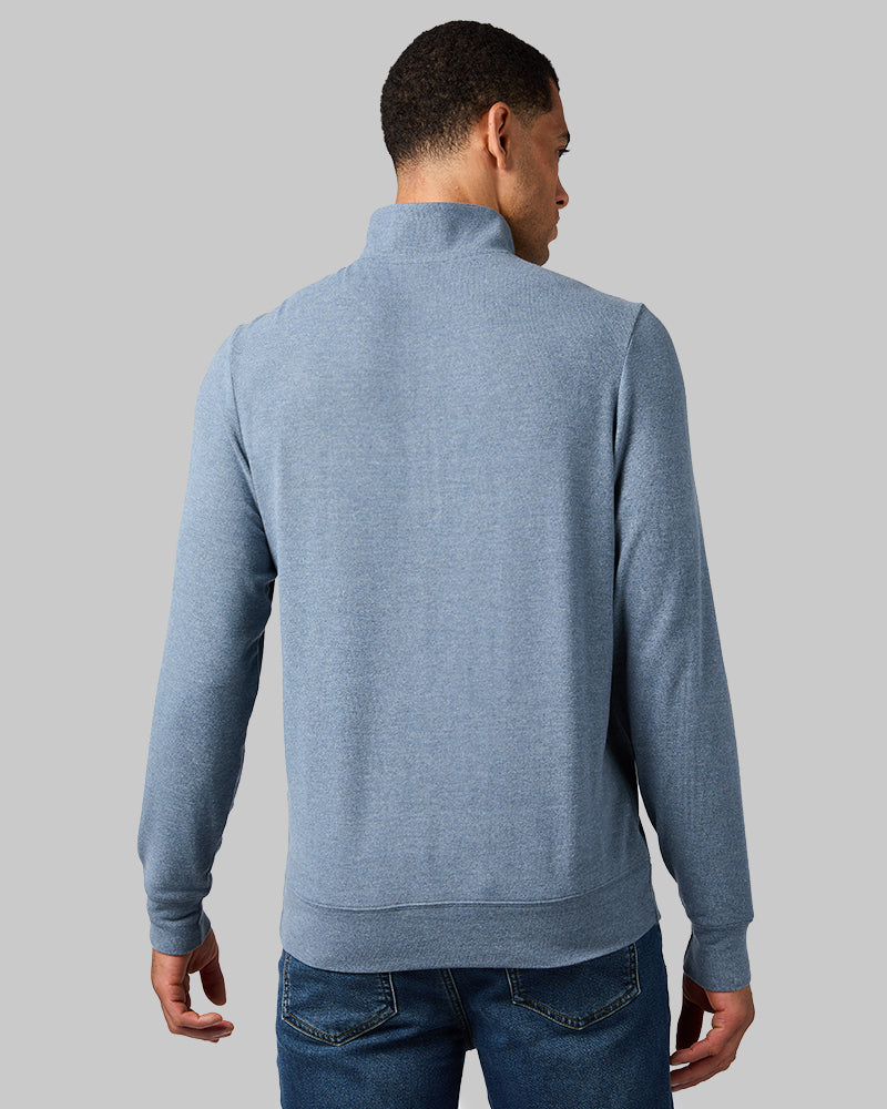 MEN'S SWEATER KNIT 1/4 ZIP TOP