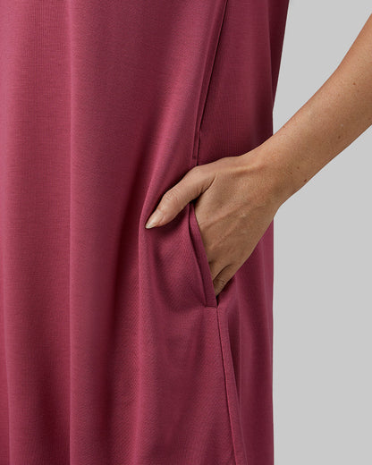 WOMEN'S SOFT KNIT POCKET DRESS