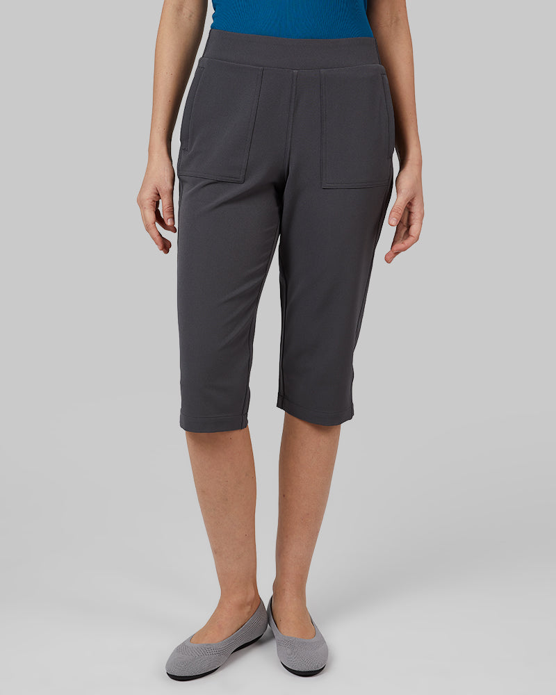 WOMEN'S STRETCH WOVEN CAPRI