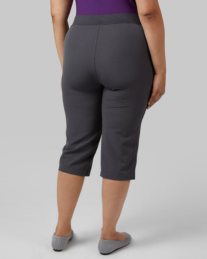 WOMEN'S STRETCH WOVEN CAPRI