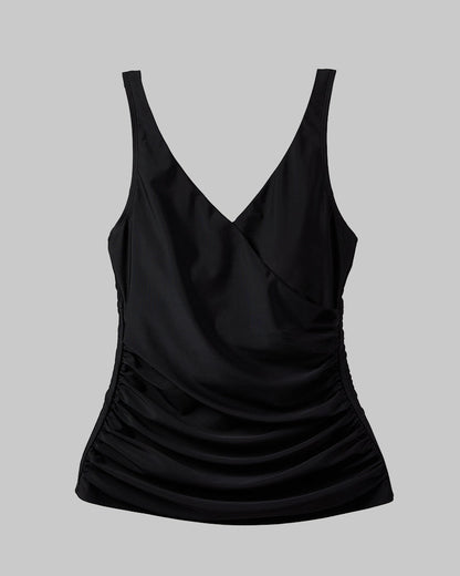 WOMEN'S FITTED RUCHED SWIM TANKINI