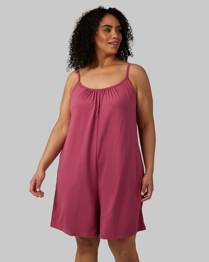 WOMEN'S LIGHTWEIGHT KNIT BRA ROMPER
