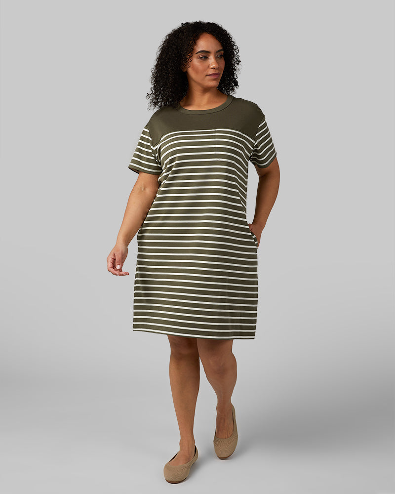 WOMEN'S LUXE KNIT POCKET DRESS