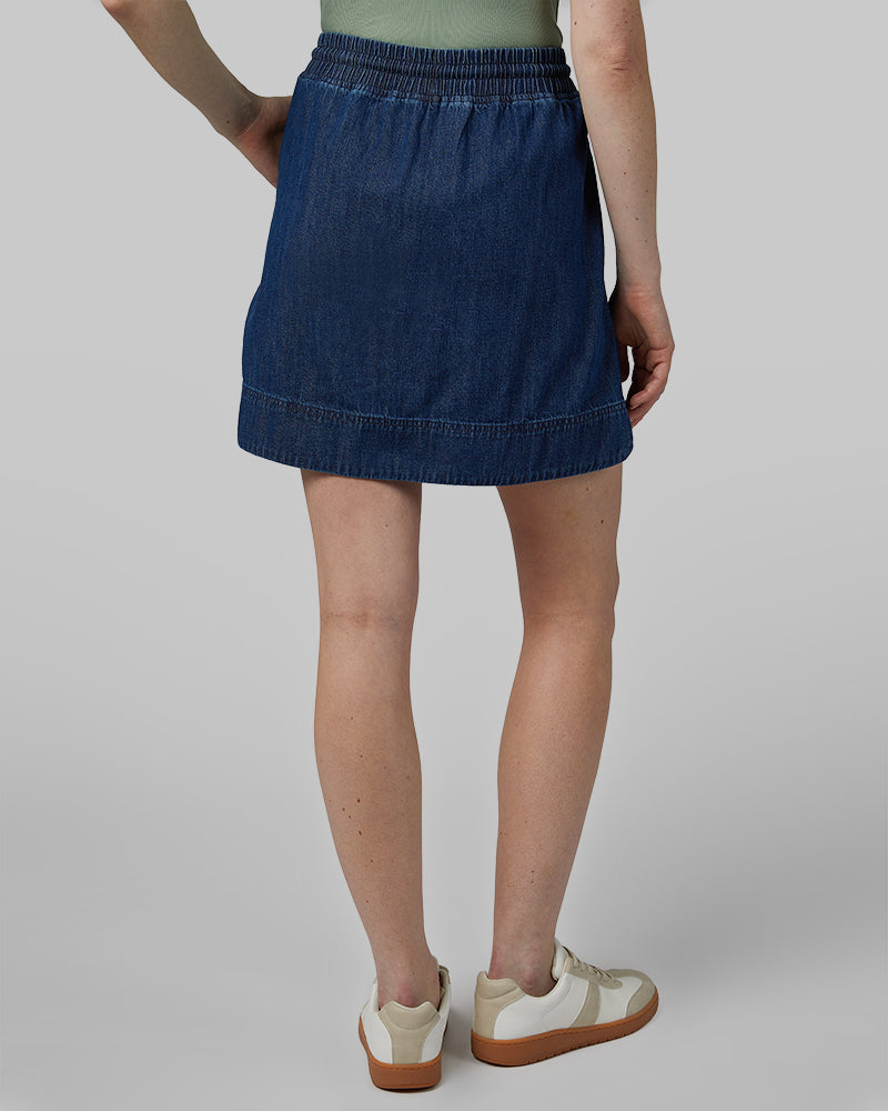 WOMEN'S FEATHERWEIGHT DENIM SKORT