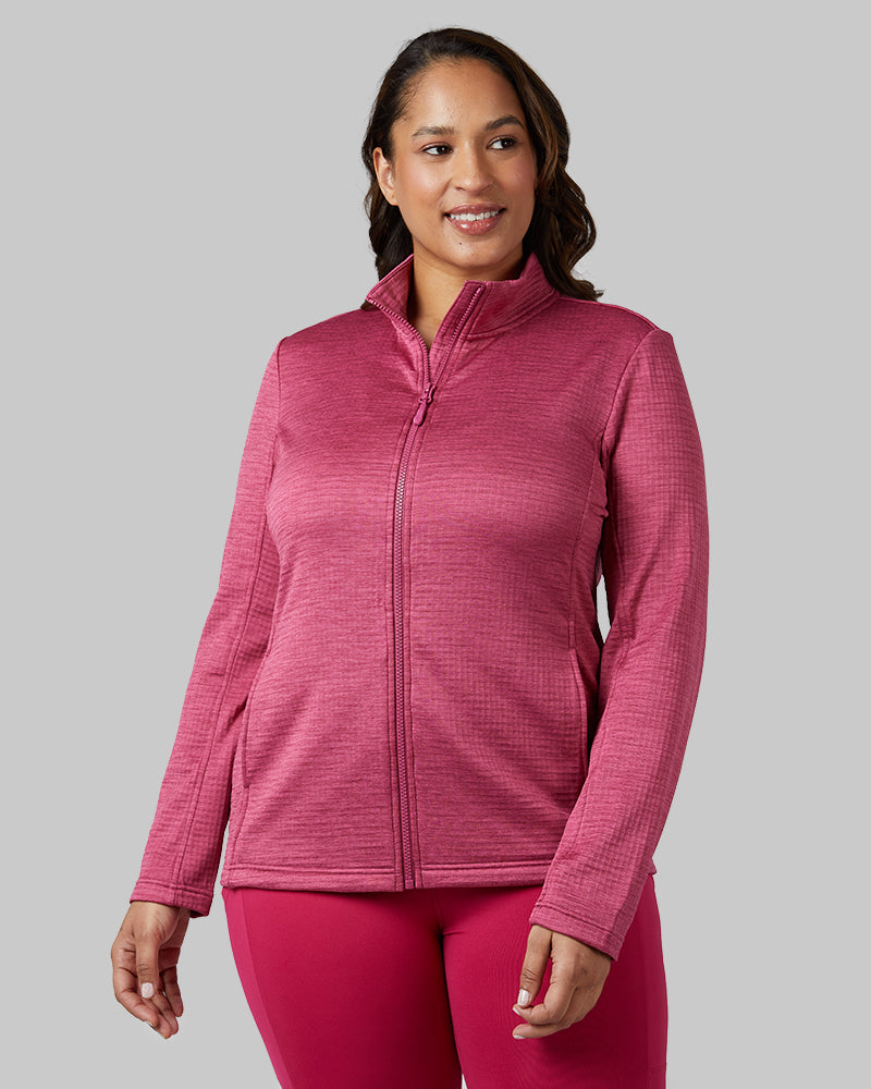 WOMEN'S GRID TECH FULL-ZIP