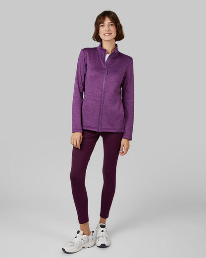 WOMEN'S GRID TECH FULL-ZIP