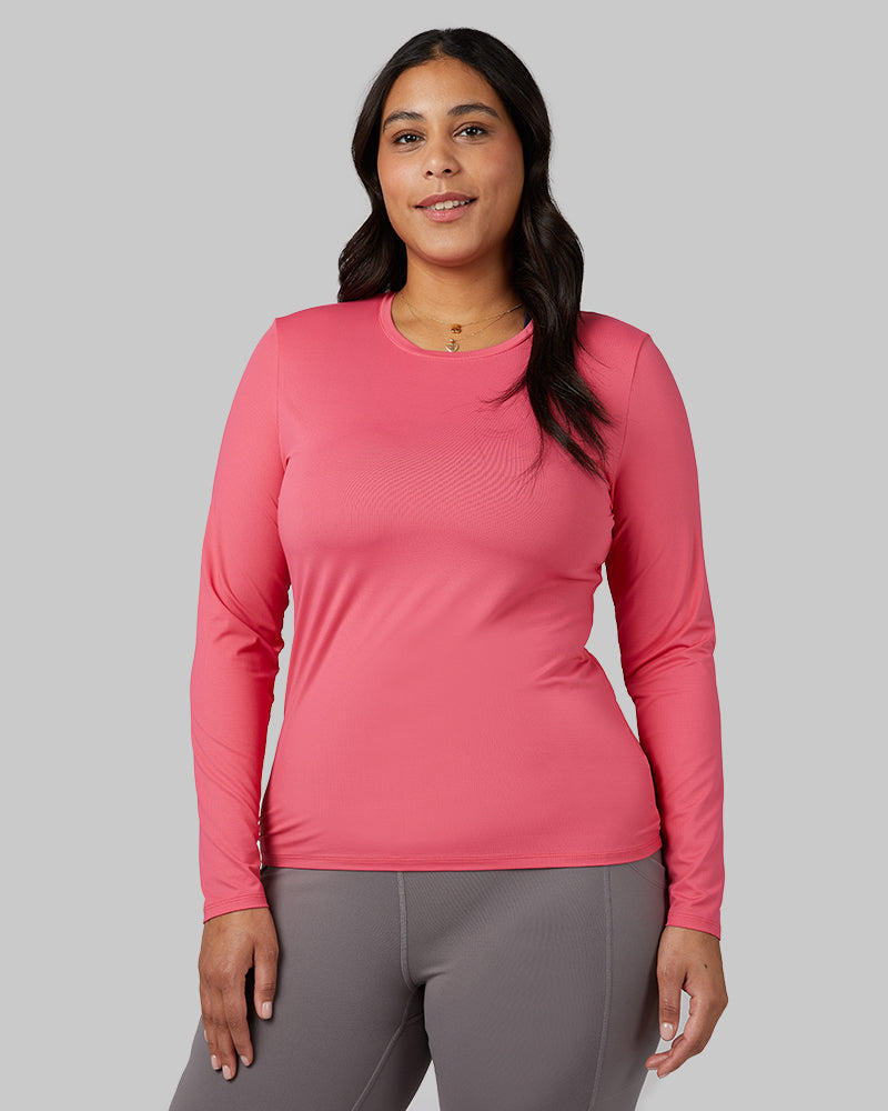 WOMEN'S AIR MESH LONG SLEEVE T-SHIRT