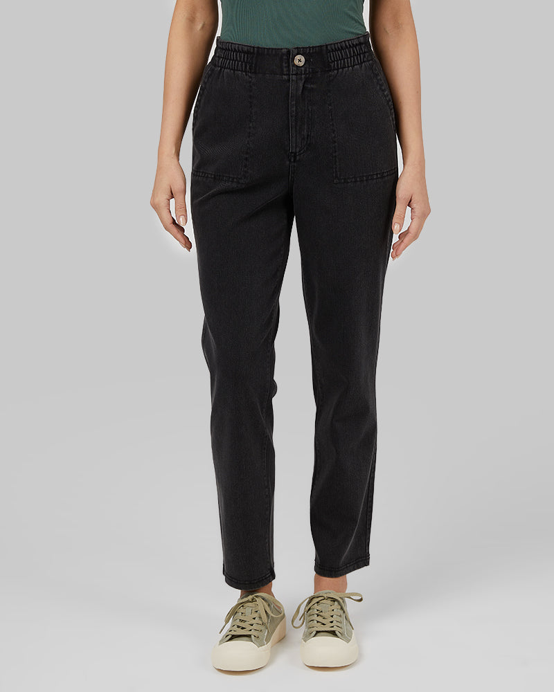 WOMEN'S "SWEATPANT" ANKLE JEAN
