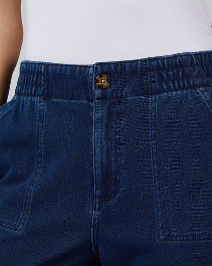 WOMEN'S "SWEATPANT" ANKLE JEAN