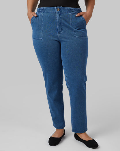 WOMEN'S "SWEATPANT" ANKLE JEAN
