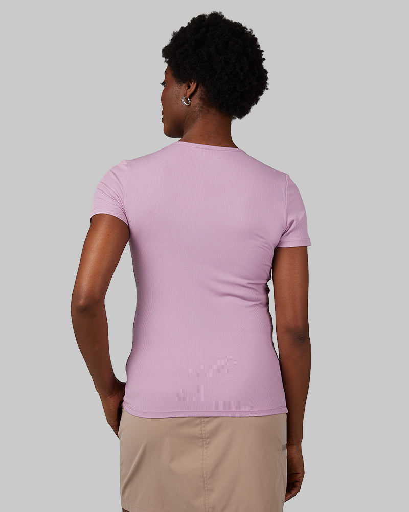 WOMEN'S SOFT RIB FITTED T-SHIRT