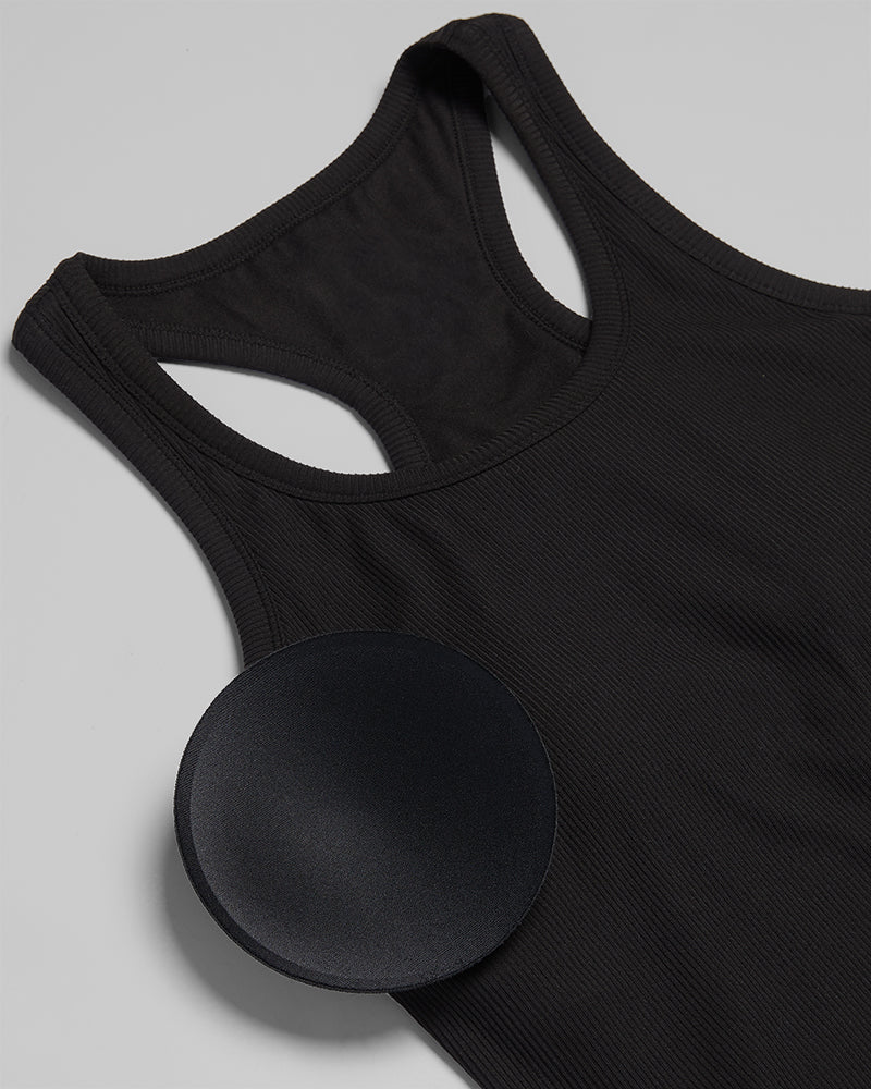 WOMEN'S SOFT RIB RACERBACK BRA TANK