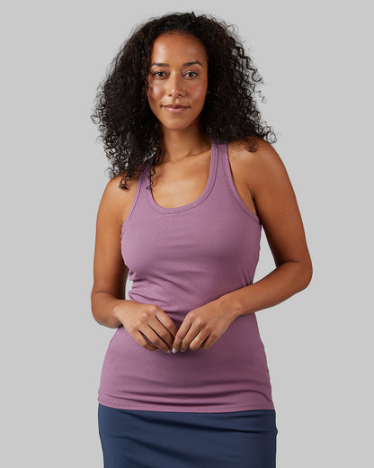 WOMEN'S SOFT RIB RACERBACK BRA TANK