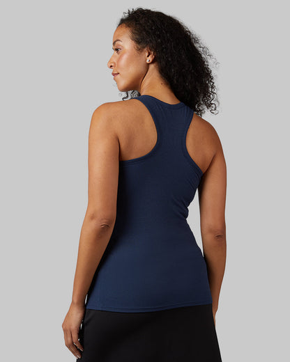 WOMEN'S SOFT RIB RACERBACK BRA TANK