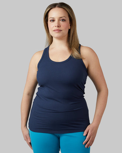 WOMEN'S SOFT RIB RACERBACK BRA TANK