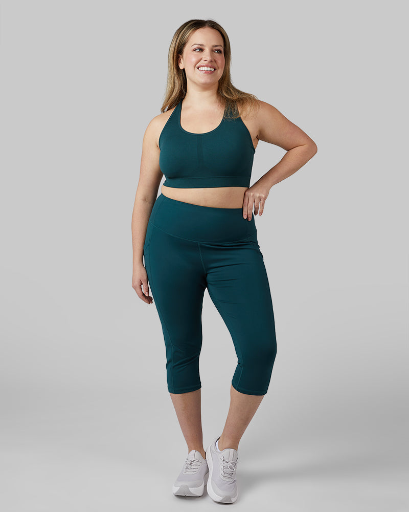 WOMEN'S SEAMLESS RACERBACK SPORTS BRA