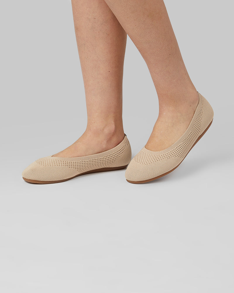 WOMEN'S FLEX KNIT BALLET FLATS