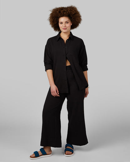 WOMEN'S SOFT GAUZE ANKLE PANT