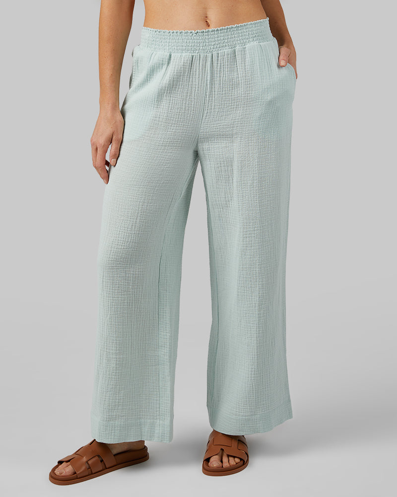 WOMEN'S SOFT GAUZE ANKLE PANT