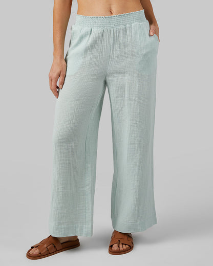 WOMEN'S SOFT GAUZE ANKLE PANT