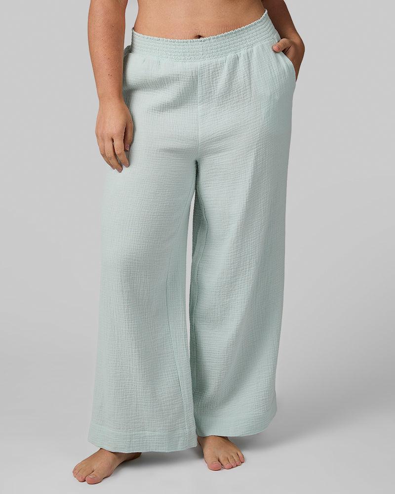 WOMEN'S SOFT GAUZE ANKLE PANT