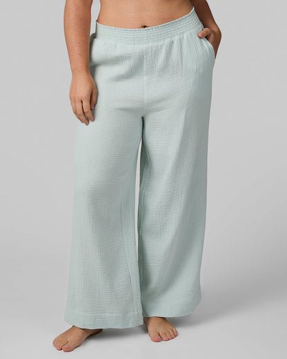 WOMEN'S SOFT GAUZE ANKLE PANT