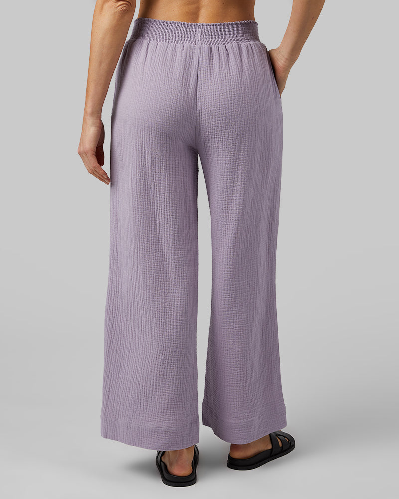WOMEN'S SOFT GAUZE ANKLE PANT
