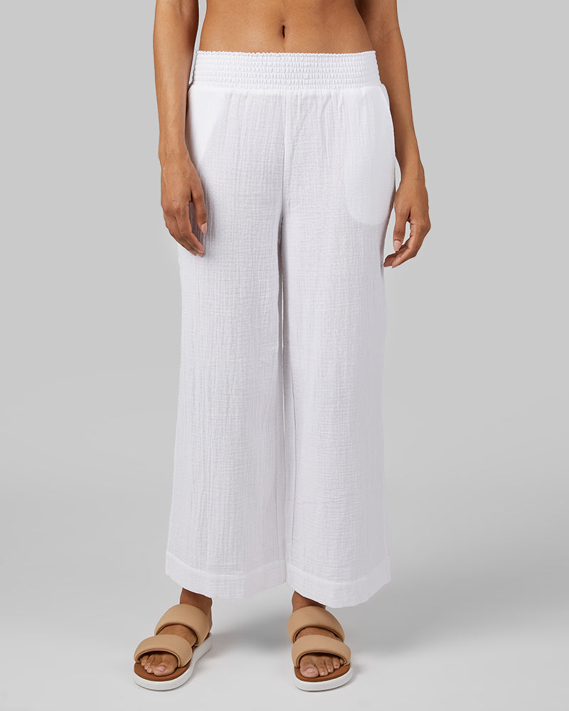 WOMEN'S SOFT GAUZE ANKLE PANT