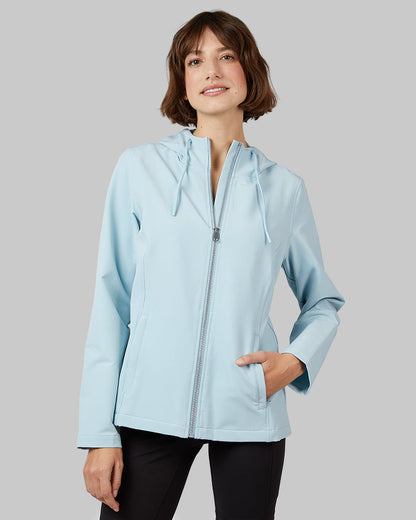WOMEN'S HOODED WINDBREAKER JACKET