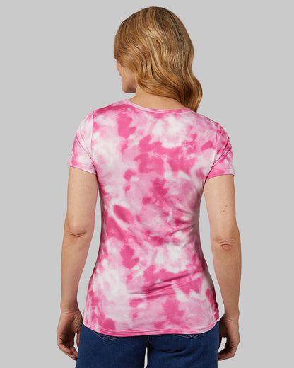 WOMEN'S COOL PRINTED FITTED T-SHIRT