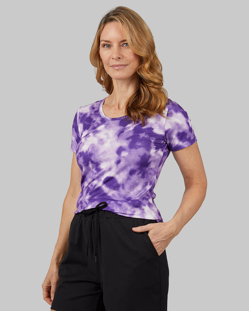 WOMEN'S COOL PRINTED FITTED T-SHIRT